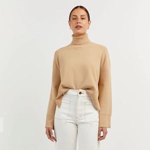 ERIC WARM WHEAT ROLL NECK JUMPER DISSH